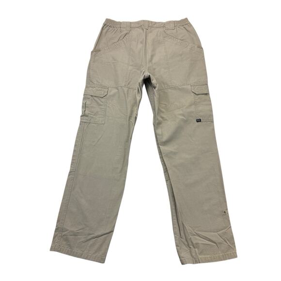 5.11 Tactical Cargo Pants Mens 36 X 33 Beige Straight Utility Pockets Workwear - Picture 2 of 12